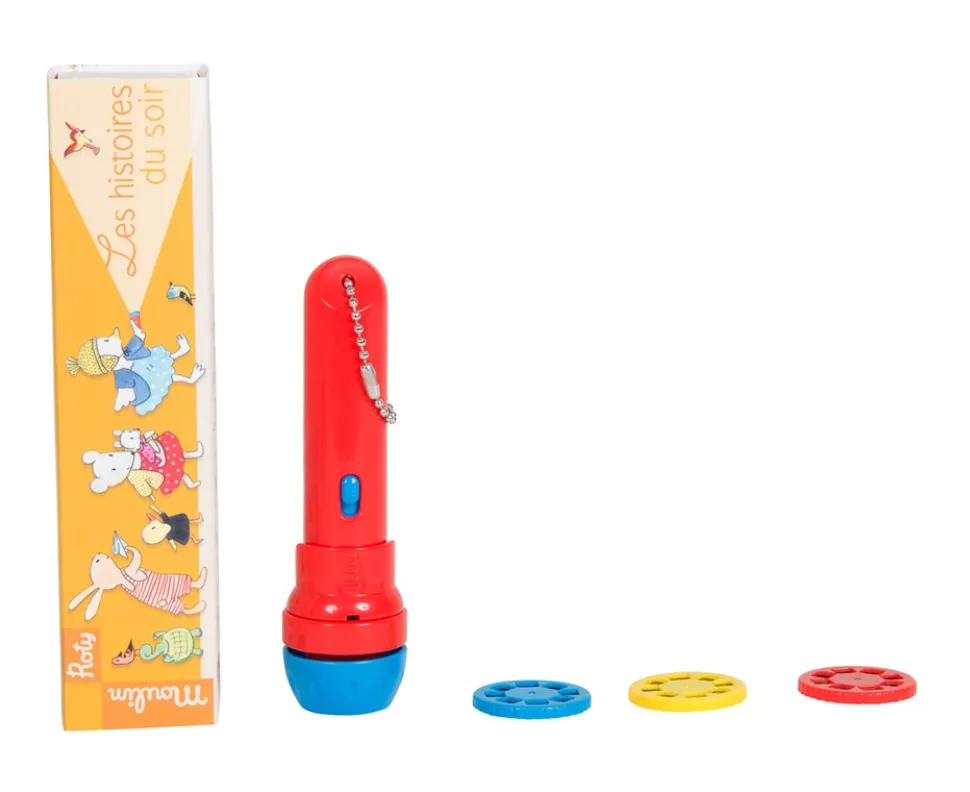 Linterna proyector de historias gran familia Moulin Roty