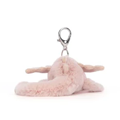 Llavero para Bolso dragón rosa