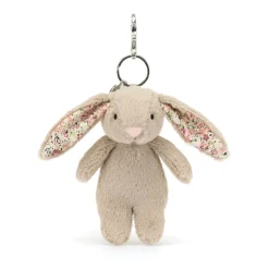 Llavero conejo beige blossom