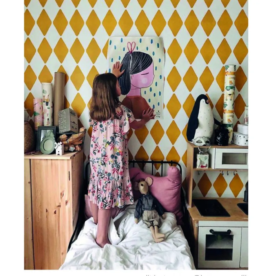LÁMINAS DE HABITACIÓN INFANTIL – GIRL ONE