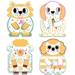 láminas para colorear animales domésticos