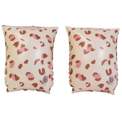 Manguitos de Natación 2-6 años Leopard Old Pink