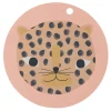 MANTEL INDIVIDUAL INFANTIL LEOPARDO
