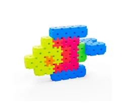 Meli-Basic Neon 250pcs travel box de construcción