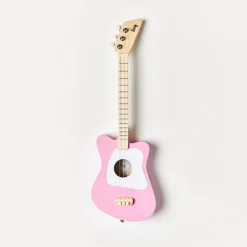 Mini guitarra Acústica Loog rosa