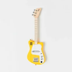 Mini guitarra eléctrica loog amarillo