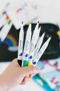 Mini rotuladores mágicos libro pizarra