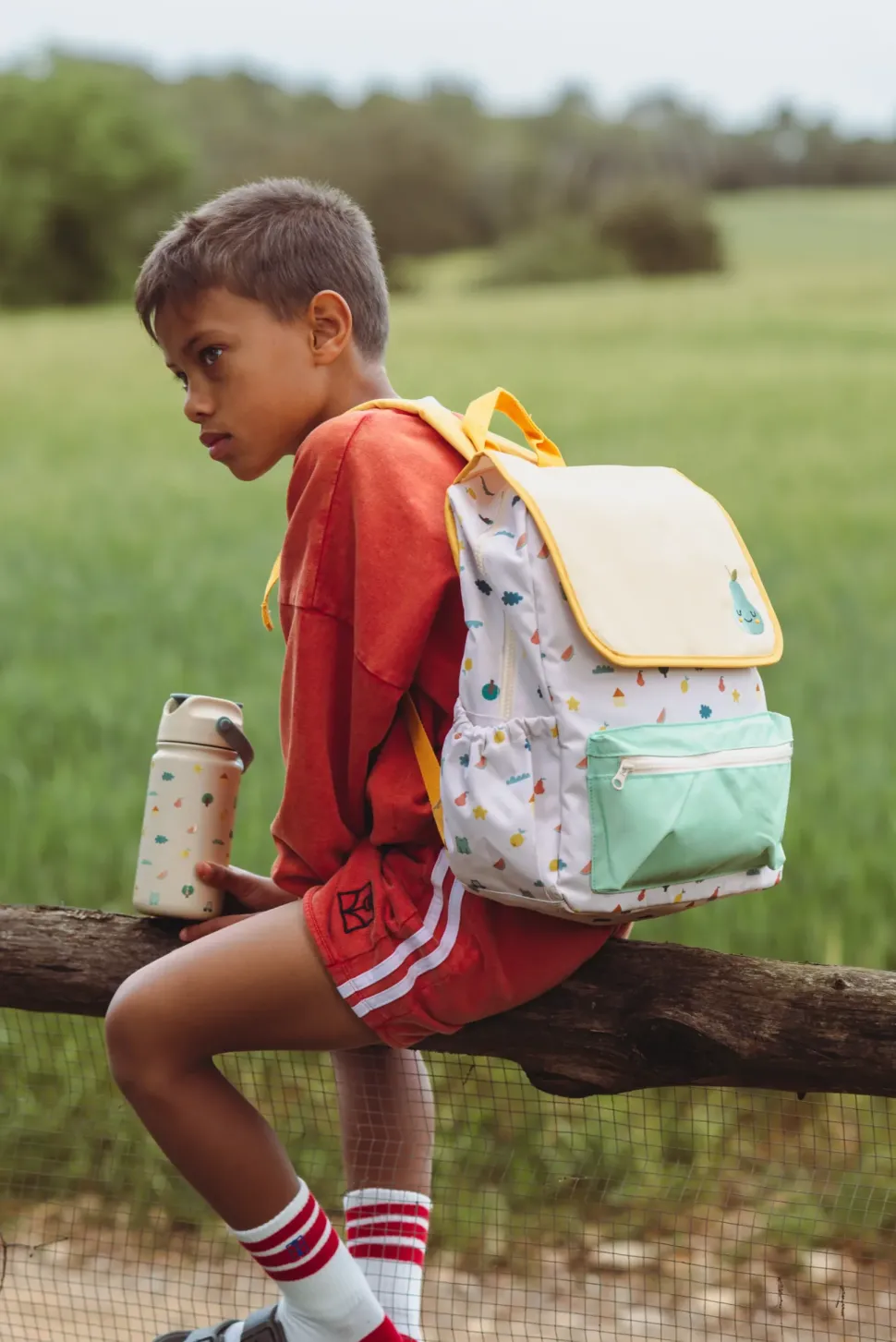 Mochila pera A4 cotton cloud