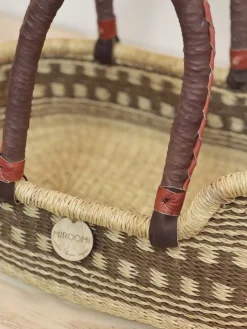 MOISÉS PARA MUÑECAS NATURAL GEOMÉTRICO