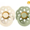 PACK CHUPETES BIBS BOHEME Ivory/Sage