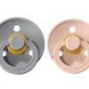PACK CHUPETES BIBS CLOUD/BLUSH