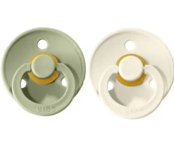 PACK CHUPETES BIBS IVORY/SAGE