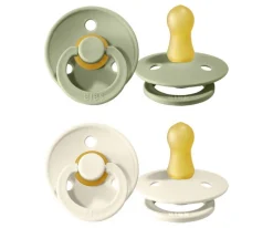 PACK CHUPETES BIBS IVORY/SAGE