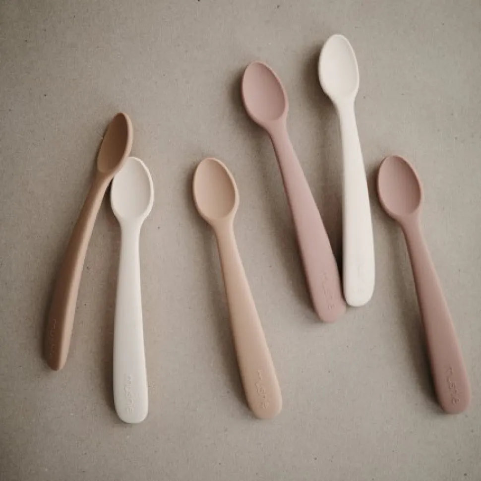 Pack dos cucharas rosa/vainilla