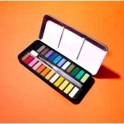 Paleta de acuarelas Omy 24 colores