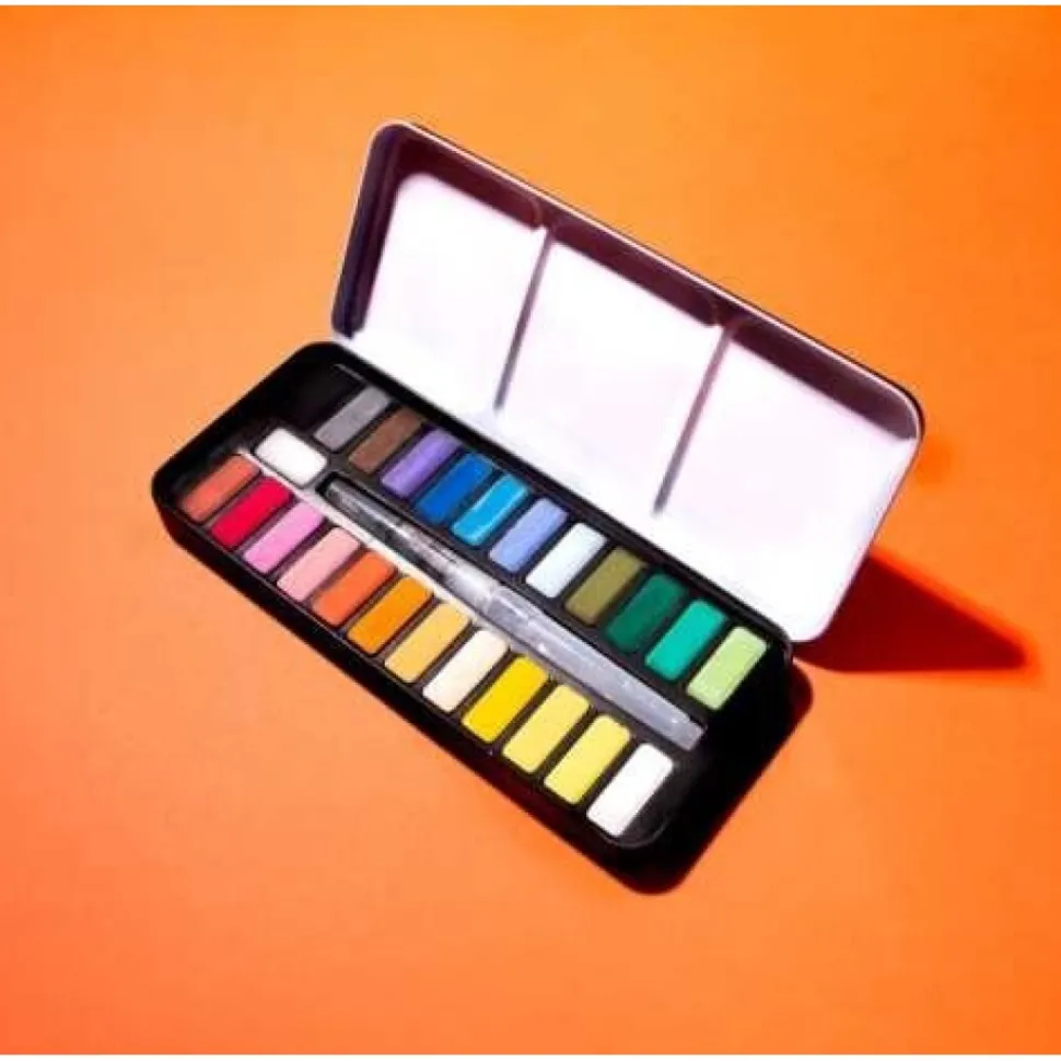 Paleta de acuarelas Omy 24 colores