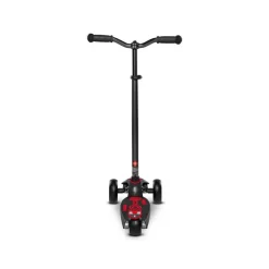 Patinete maxi micro deluxe Pro led negro
