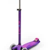 Patinete maxi micro deluxe led lila