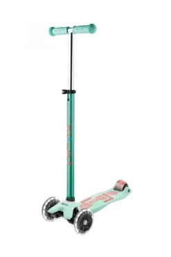 Patinete maxi micro deluxe led menta
