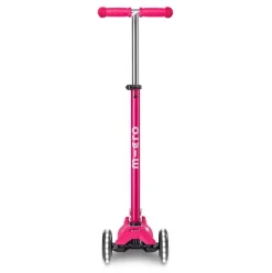 Patinete maxi micro deluxe led rosa