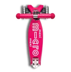 Patinete maxi micro deluxe led rosa