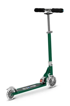 Patinete Micro sprite led verde