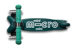 Patinete mini micro deluxe eco led verde