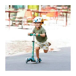 Patinete mini micro deluxe eco led verde