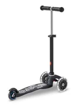 Patinete mini micro deluxe eco led negro