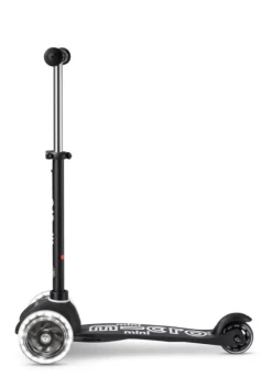 Patinete mini micro deluxe eco led negro