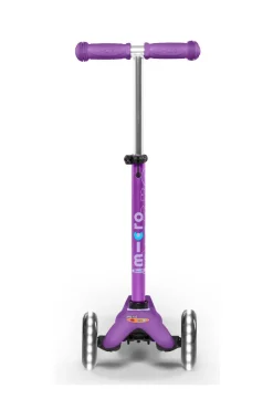 Patinete mini micro deluxe led lila