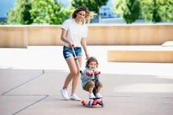 Patinete mini micro 3en1 deluxe azul hielo