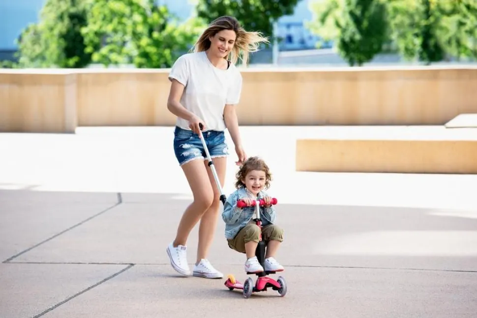 Patinete Mini micro 3en1 deluxe rosa chicle