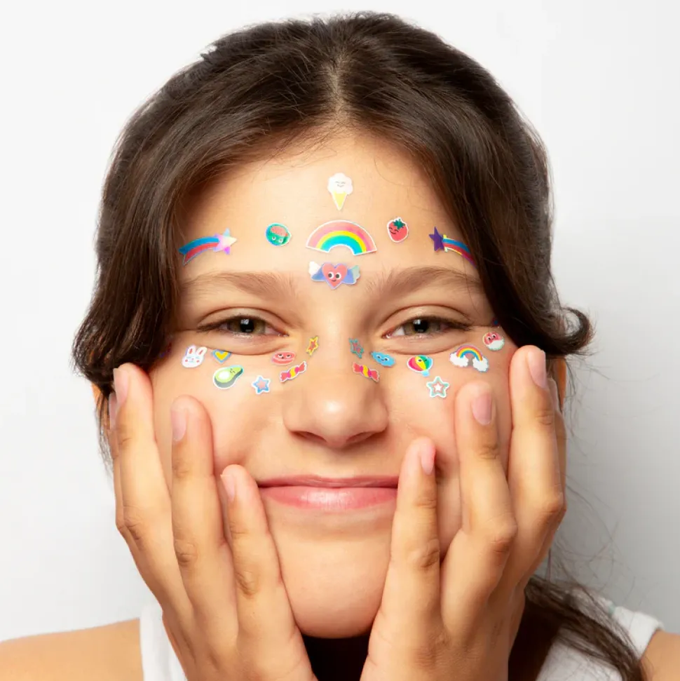Pegatinas para cara Kawaii