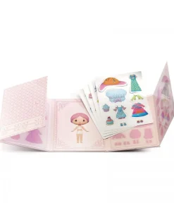 pegatinas reutilizables lilypink