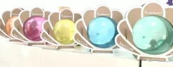 pelota concha azul 20 cm