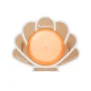 pelota concha naranja 20 cm