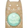 pelota gato azul burbujas 10cm