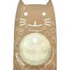 pelota gato plata burbujas 10cm
