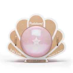 Pelota concha rosa 10cm