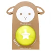 pelota oveja amarillo 10cm
