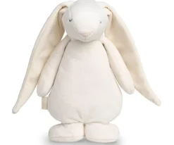 Peluche conejo con luz y música crema