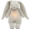 Peluche CONEJO con luz y música moonie 2.0 gris personalizable