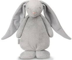 Peluche conejo con luz y música gris