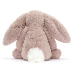 Peluche conejo luxe rosa mediano