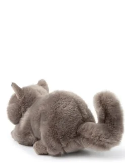 Peluche gato británico Freddy en caja de regalo gris