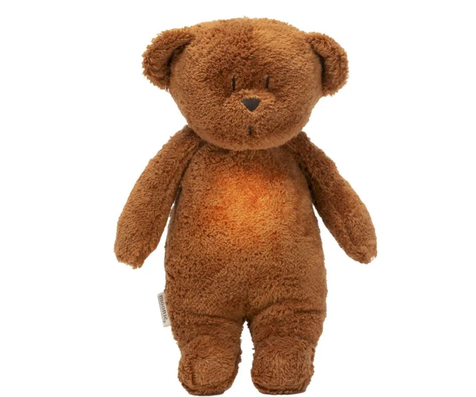 Peluche oso con Luz y Sonido Moonie 2.0 Caramel