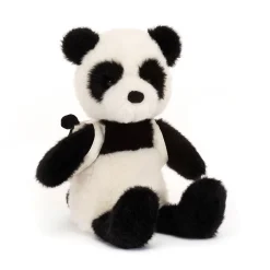 Peluche panda con mochila