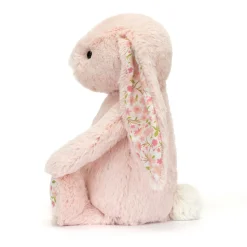 Peluche conejo con flores rubor Cherry mediano