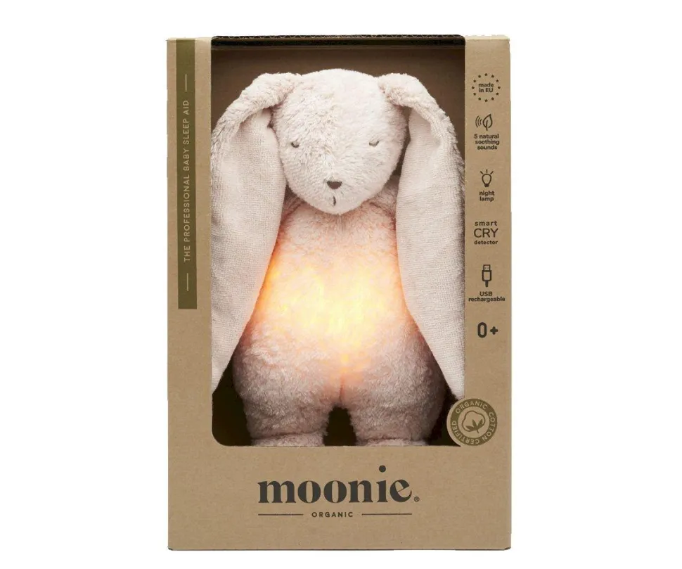 Peluche conejo con Luz y Sonido Moonie 2.0 Rose
